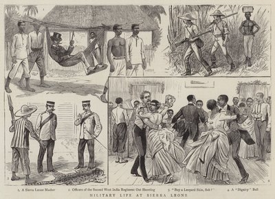 Życie wojskowe w Sierra Leone autorstwa William Ralston